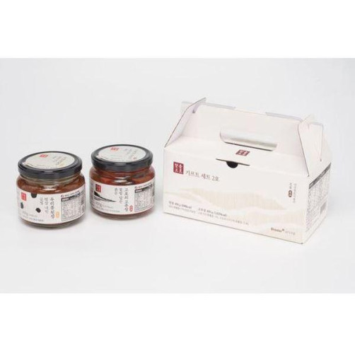 [경북산불피해] 위기브 1호 세트 1.8kg(고로쇠 고추장 900g+우리콩 된장 900g)