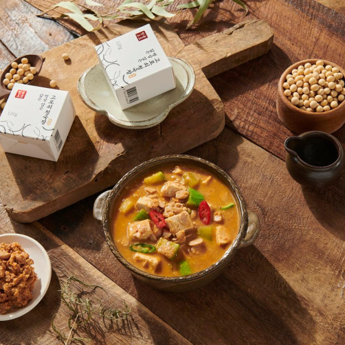 무보존료 장세트 850g(땡초된장 250g+고로쇠청국장 120g*5개)