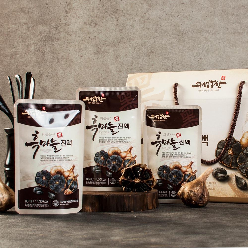 의성농산 흑마늘진액 2.4L(80ml*30팩)