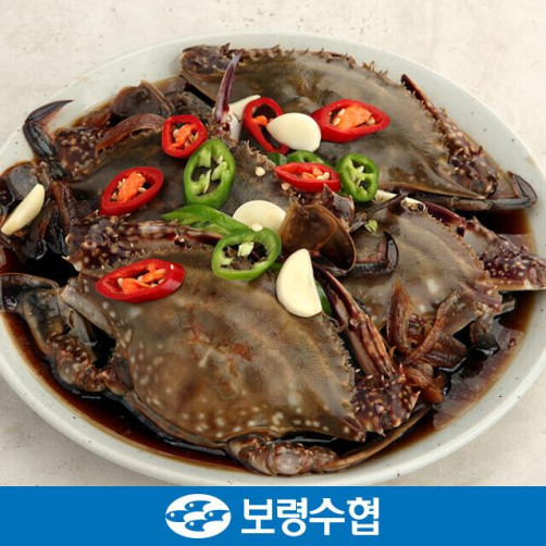 보령수협 알배기 암꽃게 간장게장 1.5kg(500g*3팩)
