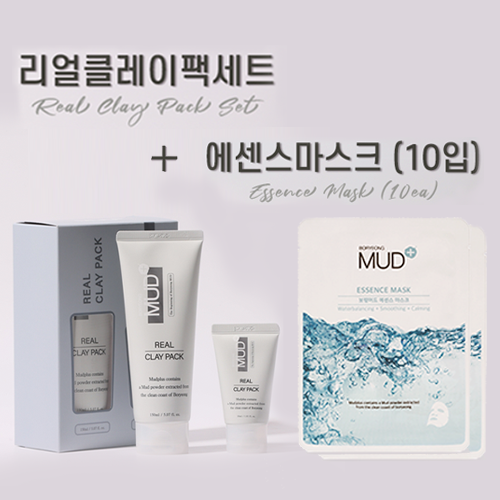 보령머드팩 세트(본품 150ml+샘플 30ml+마스크팩 10개)