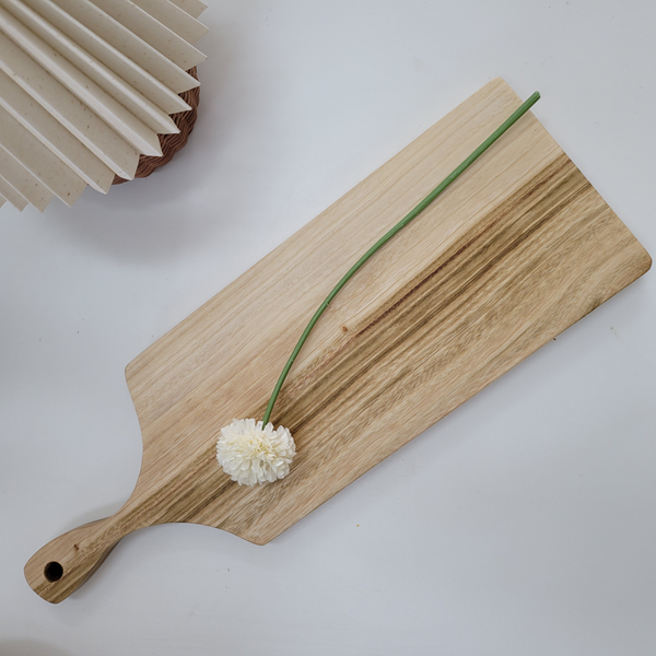 캄포원목 손잡이 도마(160mm*380mm*20mm)