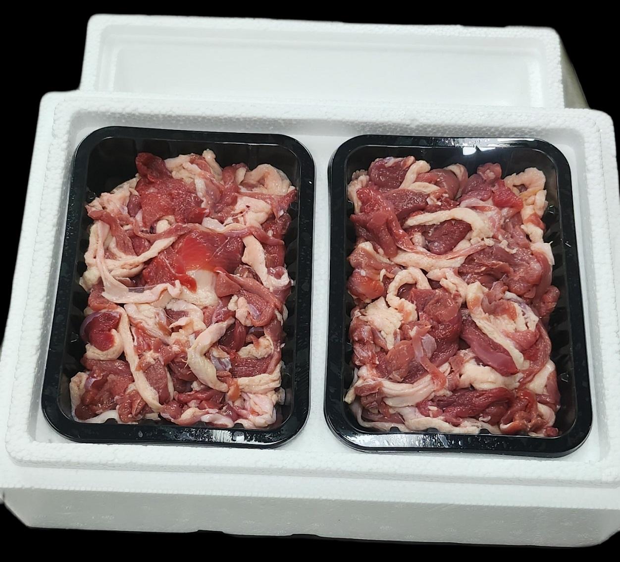 생오리 불고기용 슬라이스 1.4kg(700g*2팩)