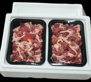 생오리 불고기용 슬라이스 1.4kg(700g*2팩)