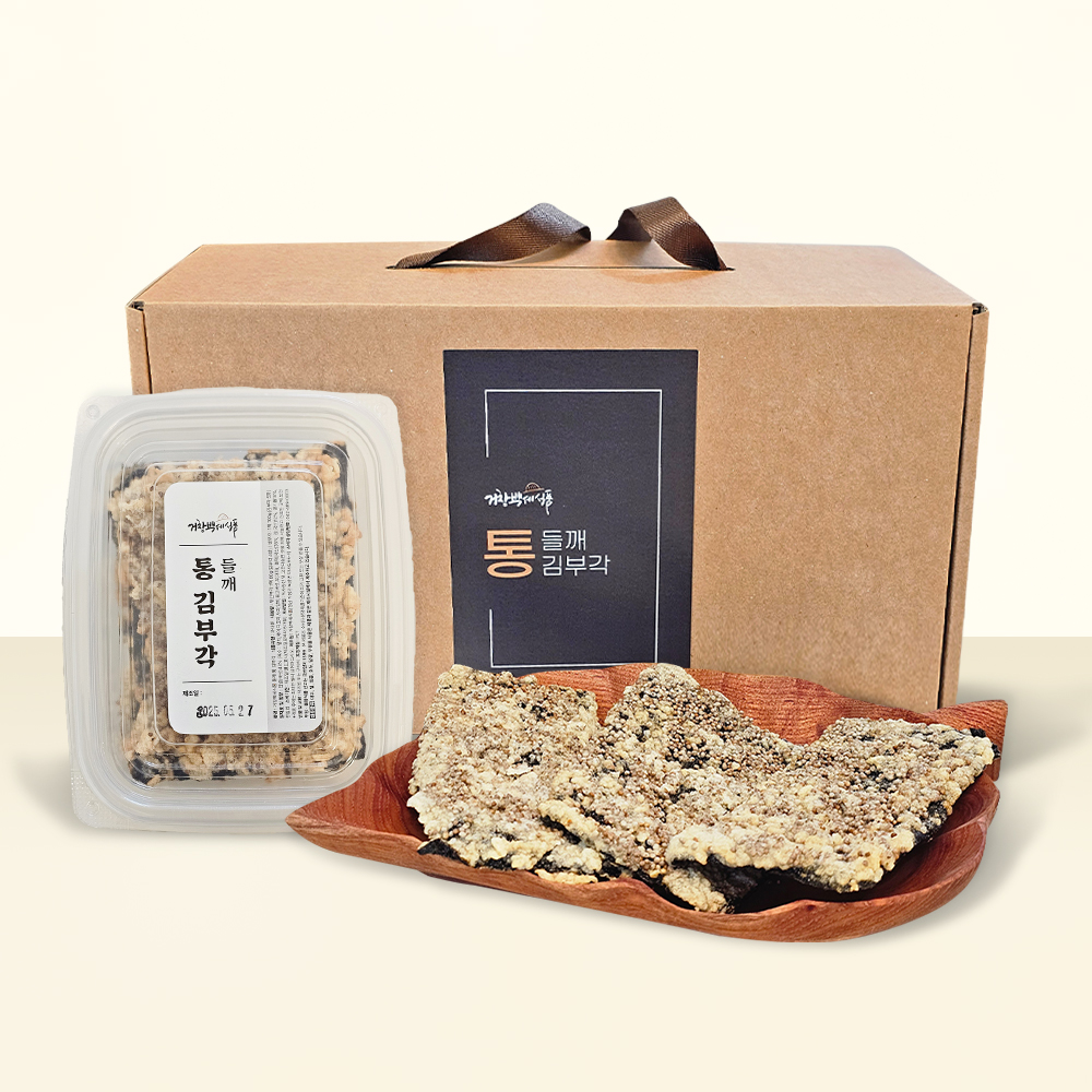 거창백세식품 통 들깨김부각5포 (20개)