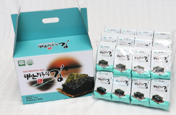 친환경 인증 도시락김 192g(4g*48봉)