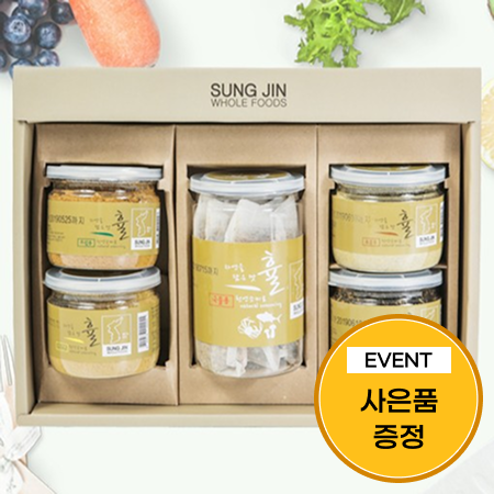 [이벤트] 천연조미료 5종 세트(영덕대게다시팩+천연조미료+후리가케)+다시팩 3팩 추가증정