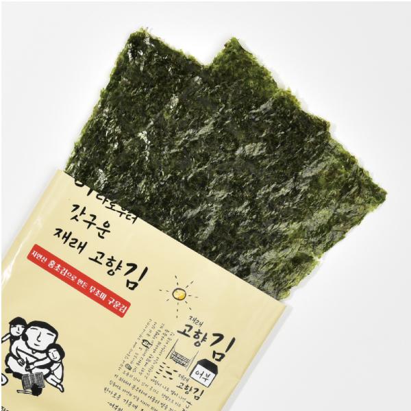 무조미 무첨가 갓구운 재래김 240g(12g*12봉)