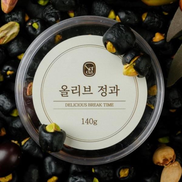 핸드메이드 건강간식 올리브정과 140g