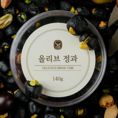 핸드메이드 건강간식 올리브정과 140g