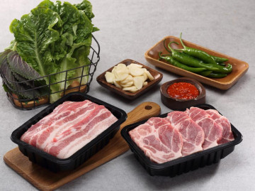 고성사랑기부 2호 돼지고기 1kg(삼겹살 0.5kg+목살 0.5kg)