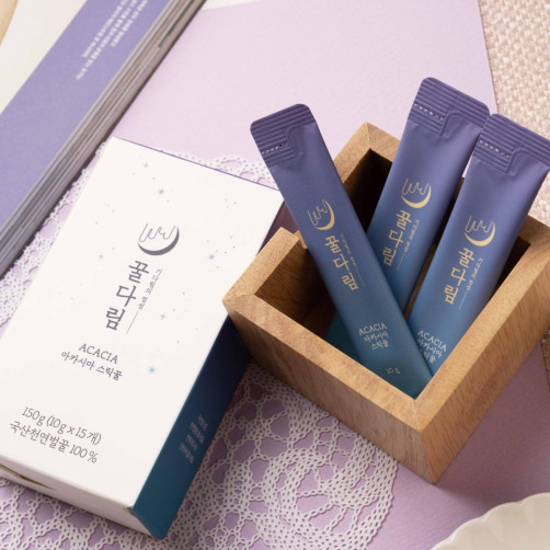 국산천연벌꿀 100% 아카시아 스틱꿀 150g(10g*15개)