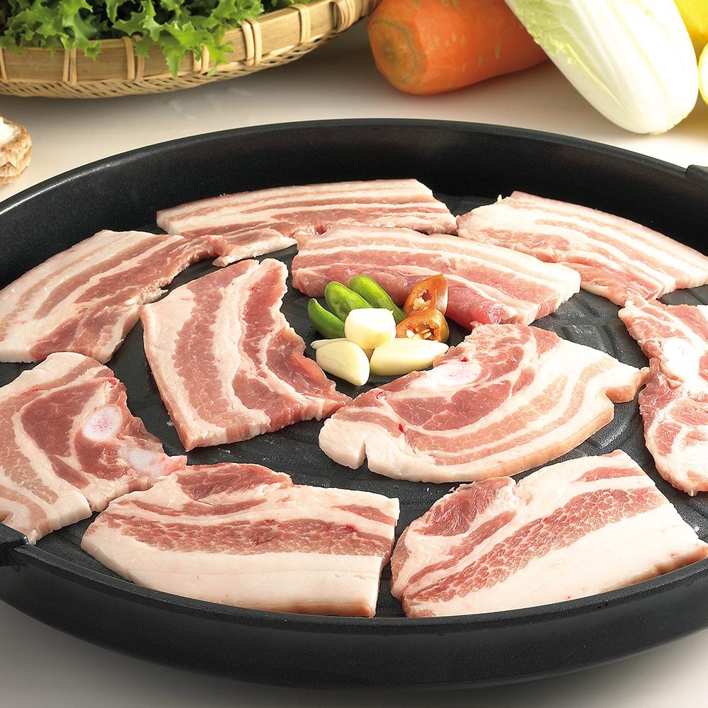 청양더한우 임꺽정 돼지고기 한돈 삼겹살 1kg