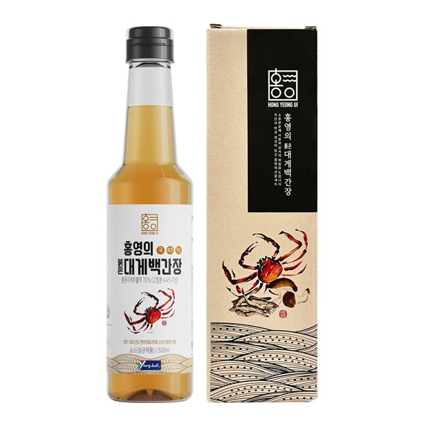 붉은대게 백간장 단품 선물세트 1.5L(500ml*3병) 답례품 | 위기브 wegive