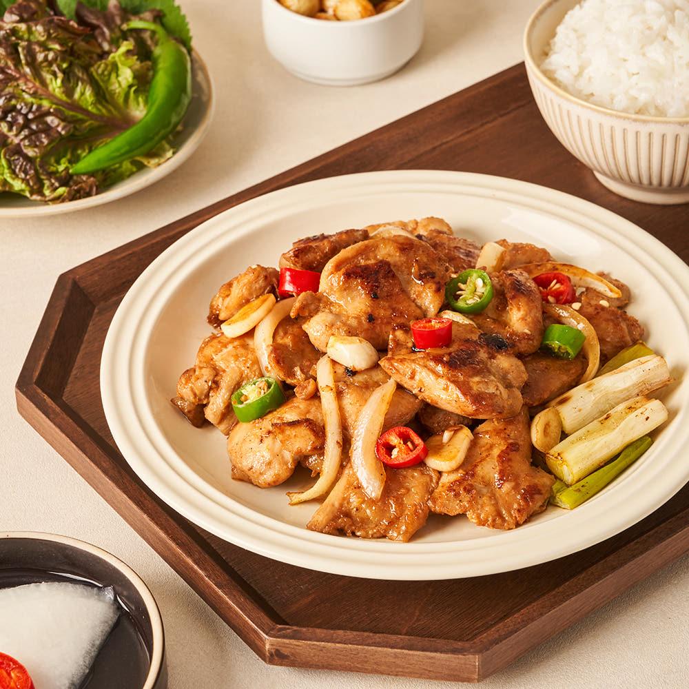 의성마늘 숯불닭갈비 4종(매운양념맛, 매운간장, 간장순한맛, 목살매운간장맛 중 택3)