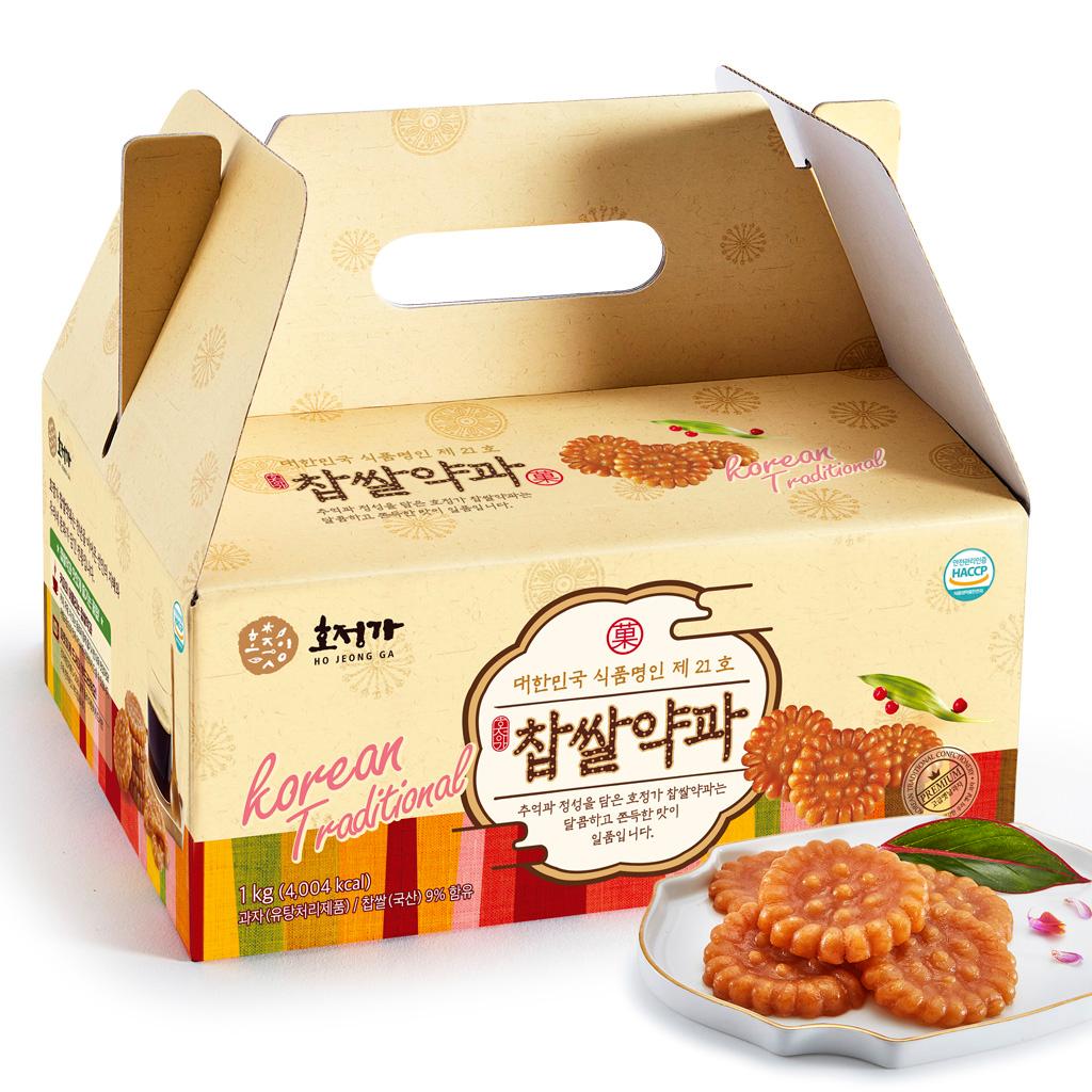 호정가 달콤한 전통과자 찹쌀약과세트 1kg
