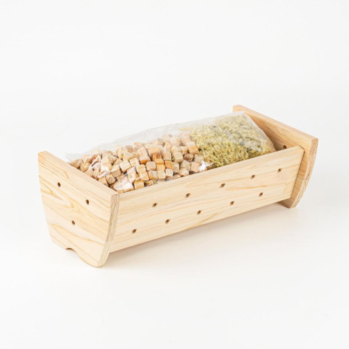 편백나무 가습기(가습기+편백칩 400g+대나무슬라이스50g)