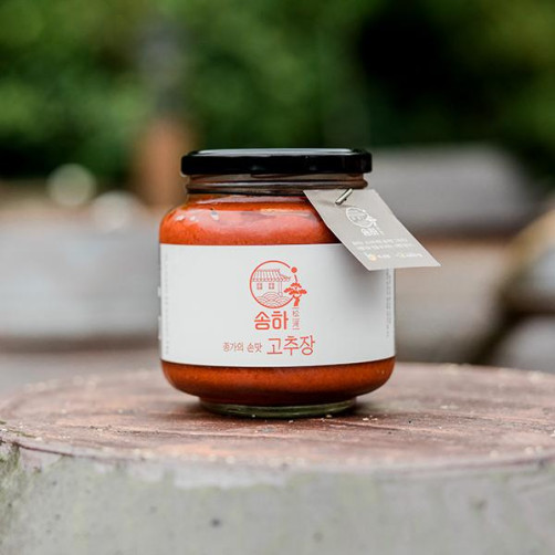 송하 태양초 고추장 1kg
