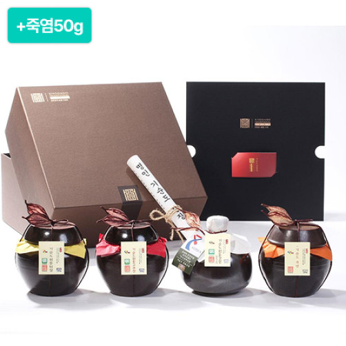 [설특선] 기순도 명인의 장 수복세트 1호 1.85kg+죽염 50g*1개 *50개한정