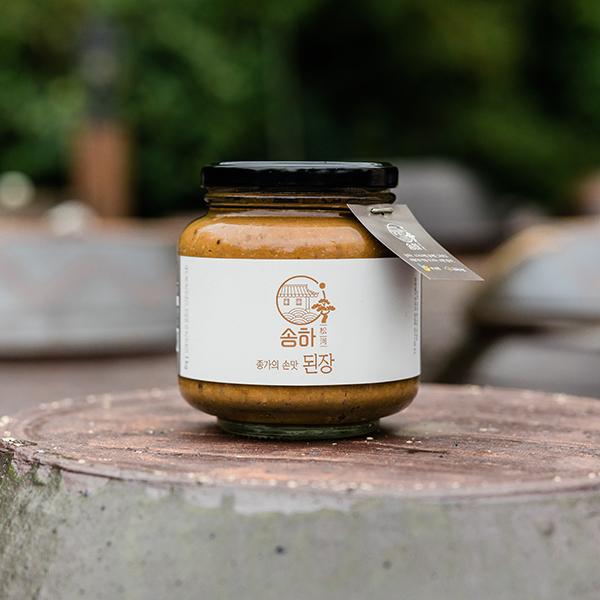송하 프리미엄 종균 저염 된장 1kg