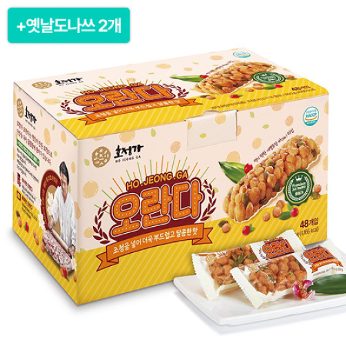 [설특선] 호정가 오란다세트 860g*48+옛날도나쓰 2개입 *100개한정