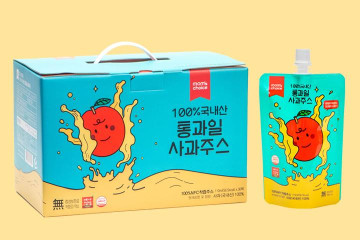 [폭우피해지역] 맘스초이스 사과즙 3.3L(110ml*30팩)