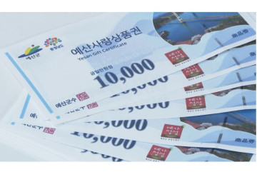 예산사랑상품권 3만원(1만원권 3장)