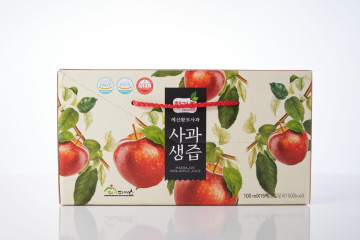 스파우트 사과생즙 어린이용 3L(100ml*15팩*2박스)