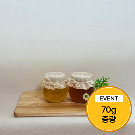 [이벤트] 이은경 로컬푸드 숙성꿀 210g(140g 2개+70g)