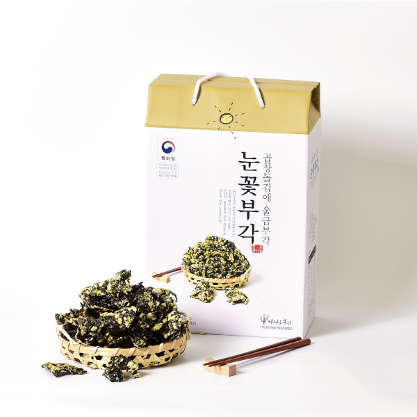 가가호 직거래 눈꽃부각 선물세트(100g*2봉)