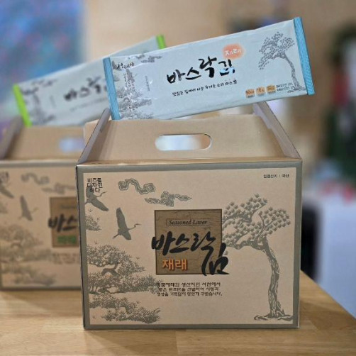 서래야 바스락김 조미김세트 320g(10g*16봉*2박스)