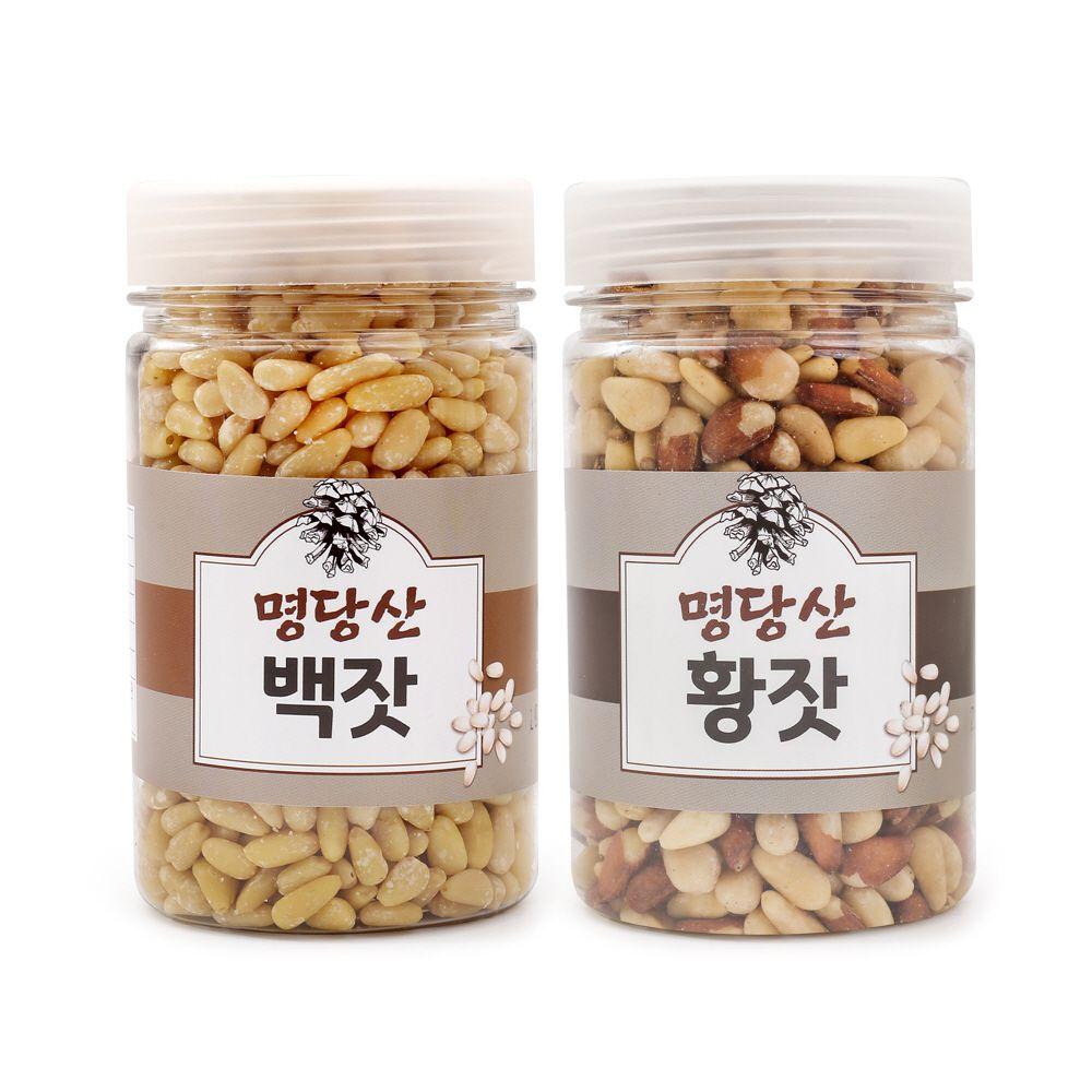 고영양 견과류 명당산 잣 200g(황잣, 백잣 중 택 1)