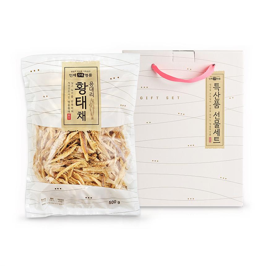 용대리 황태채 선물세트 500g