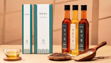 바른곡식 냉압착 참기름 260ml