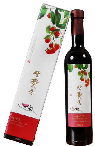 식초 명인이 만든 산딸기 천연발효식초 500ml