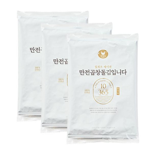 만전곱창돌김 조미 전장김 180g(20g*9봉) 만전곱창돌김 조미 전장김 180g(20g*9봉)