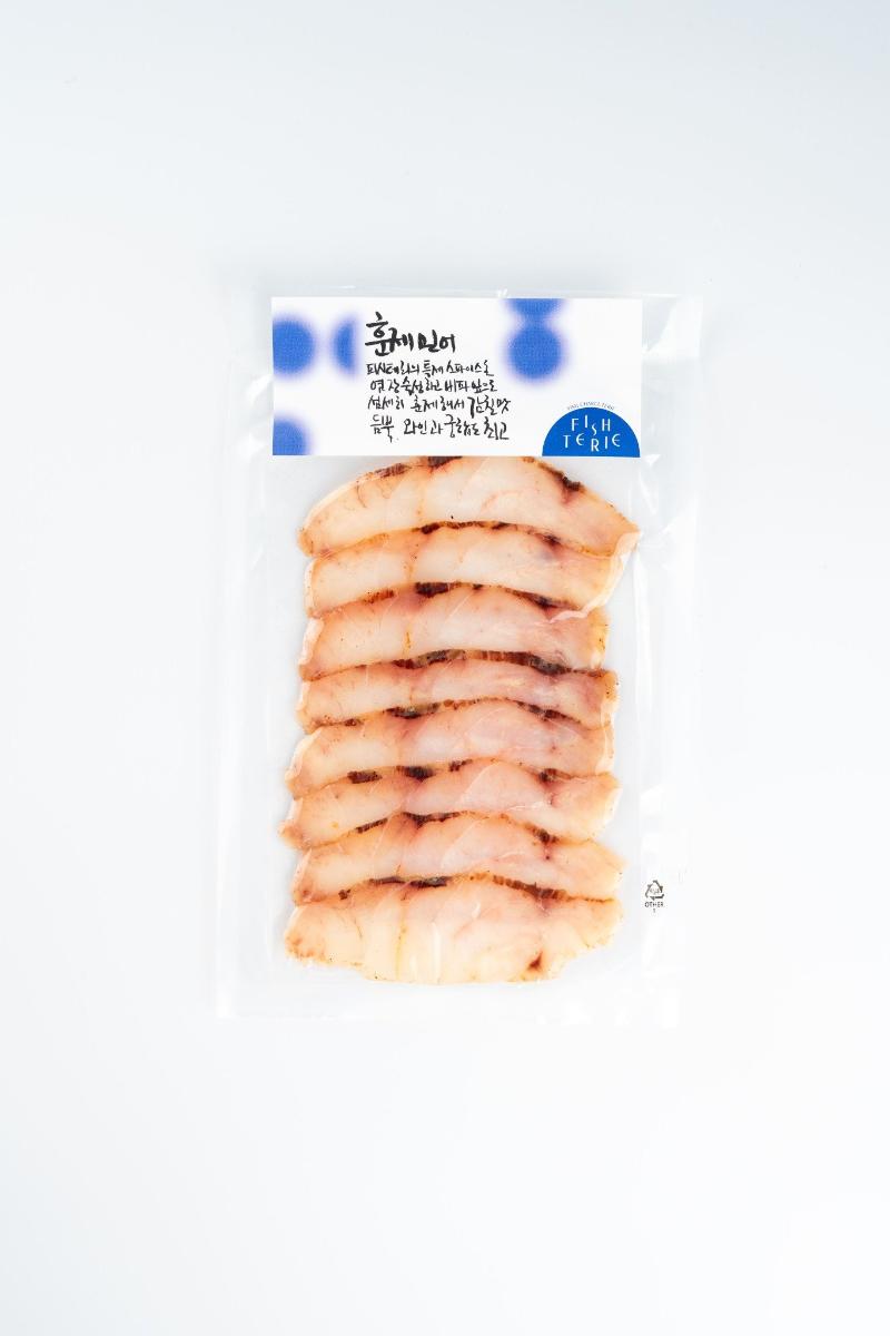특제 스파이스로 염장숙성 훈제민어 슬라이스 130g