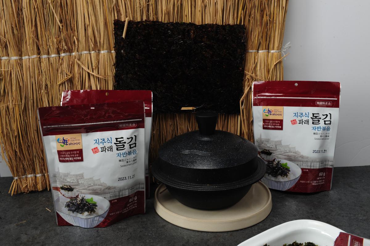 지주식 김자반볶음 540g(오리지널 60g*5개+김치 51g*5개+명란 51g*5개)