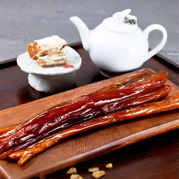 한식 명인의 수제 도라지정과 500g이상(15뿌리*약 34g)