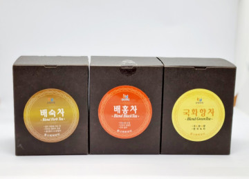 친환경 생분해 공티백 허브티 2종세트(배홍차+배숙차)