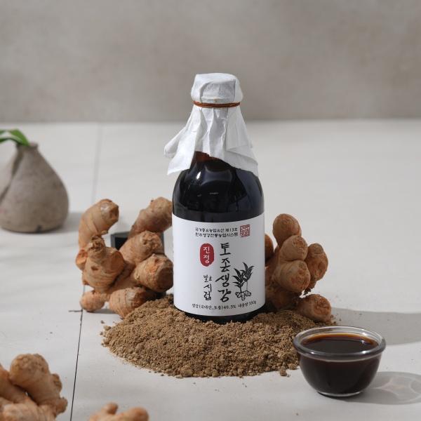 전통농법 토종생강시럽 350g