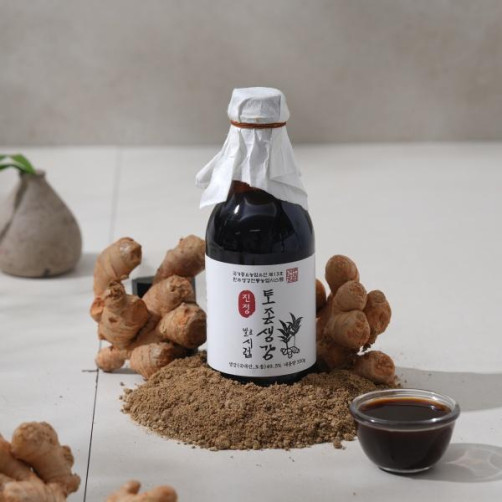 전통농법 토종생강시럽 350g