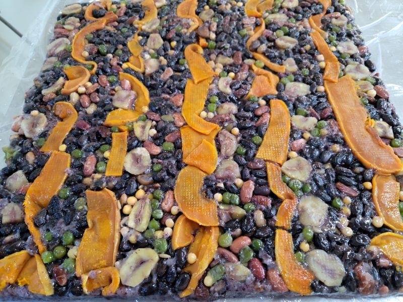 국내산 한산 모시잎 흑미영양찰떡 1박스 2.5kg(25개입)