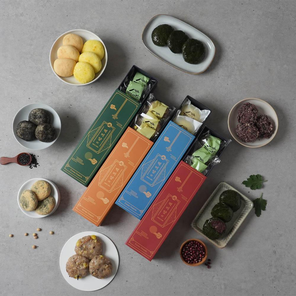 떡미당 8종 선물세트 1.32kg(인절미, 영양떡, 오메기, 찹쌀떡, 팥앙금)