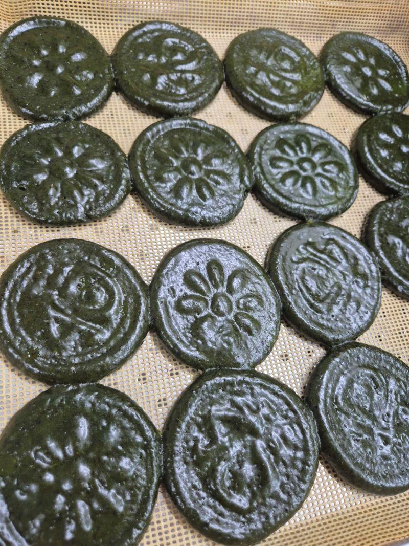 국산모시 담백한 쑥갠떡 1박스 2.5kg(50개입)