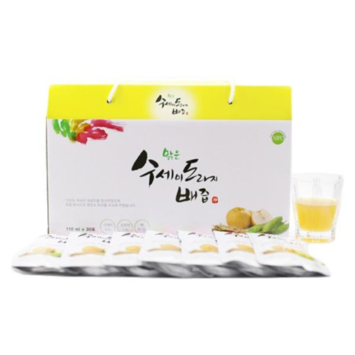 100% 국내산 재료 맑은 수세미도라지배즙 3.5L(110ml*35포)