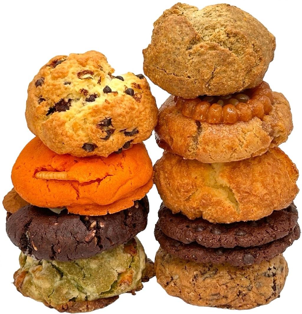 쿠키 5종세트 1.3kg(르뱅, 스모어, 황치즈, 약과, 말차 쿠키 각 130g*2박스)