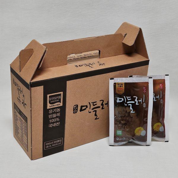 유기농 민들레즙 2L(100ml*20팩)