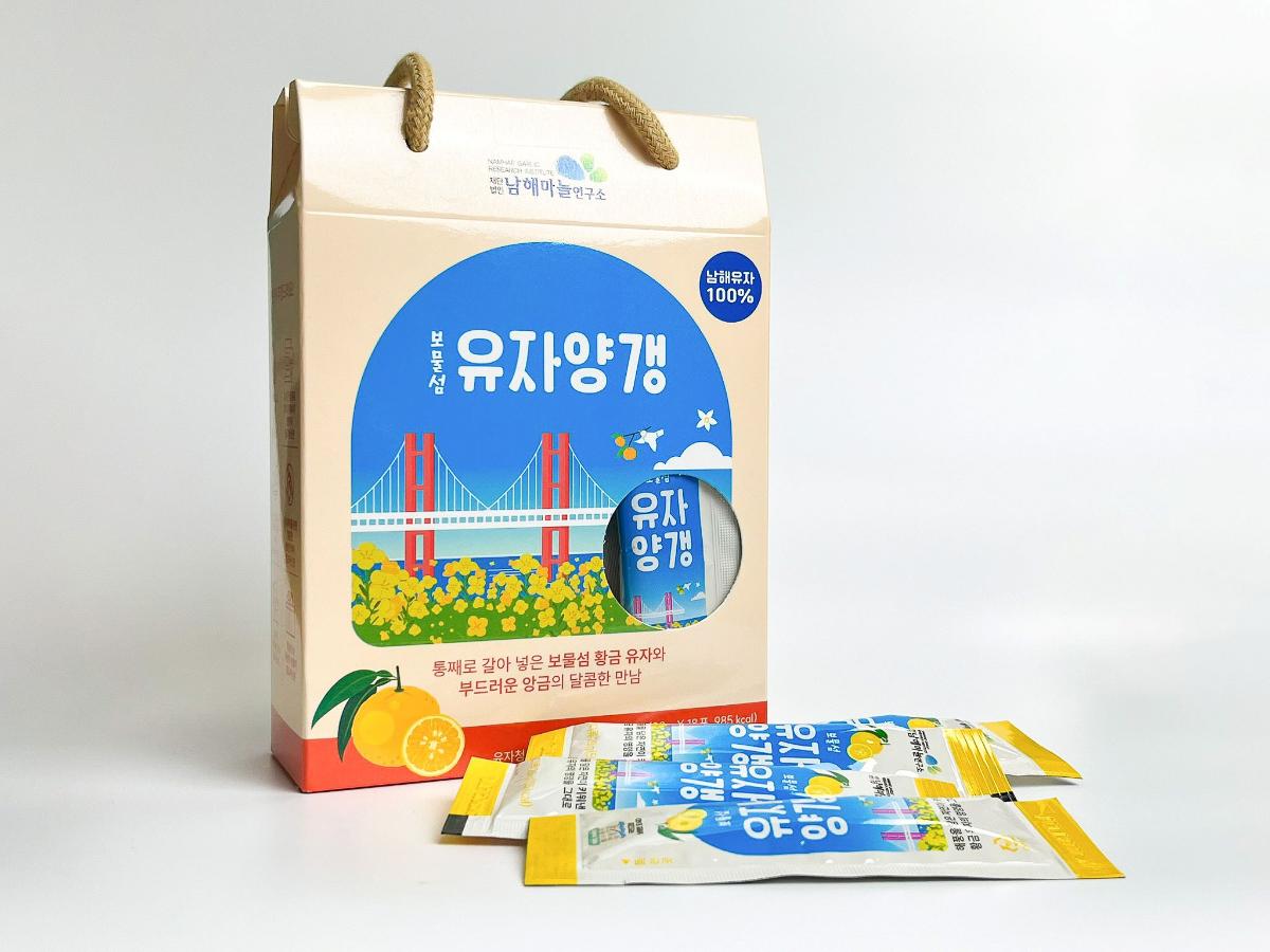 보물섬 유자양갱 1.08kg(20g*18개*3박스)