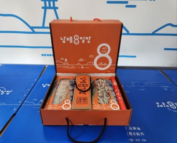 멸치액젓선물세트 950g(멸치액젓 500ml+고추장 멸치 200g+지리멸 250g)